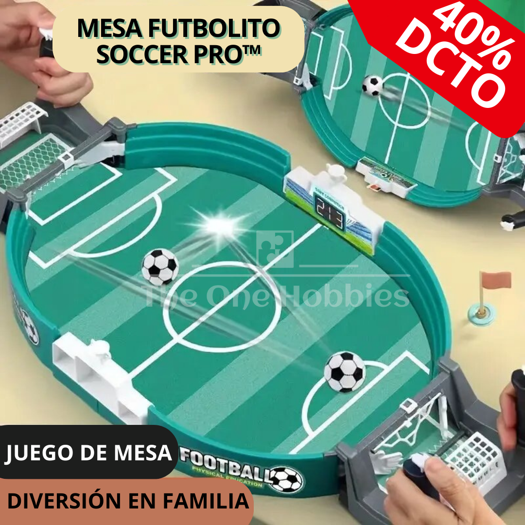 Mesa Futbolito Soccer Pro™ - Diversión en Familia - El Juego Preferido Por Todos